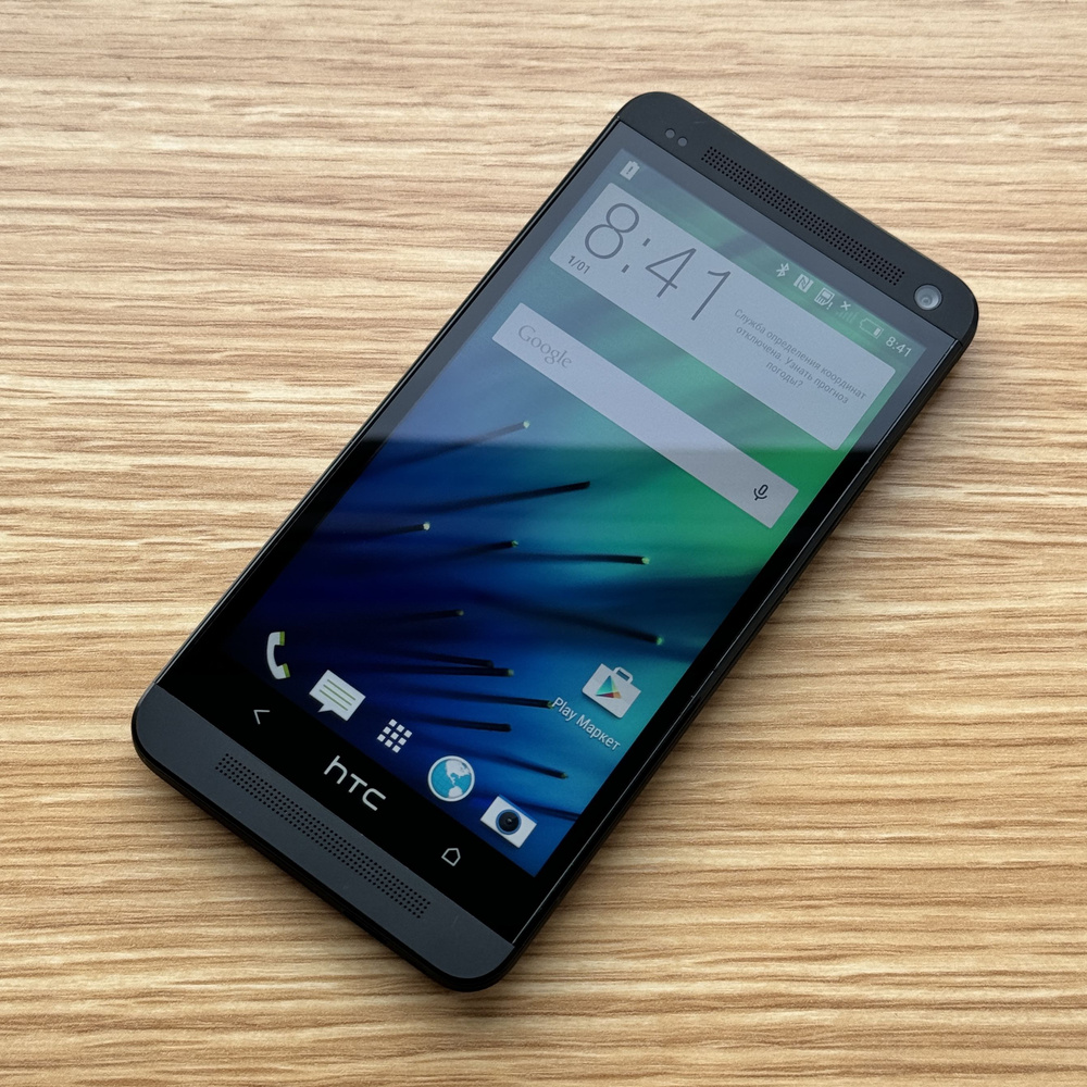 HTC Смартфон One M7 Global 2/32 ГБ, черный, Восстановленный #1