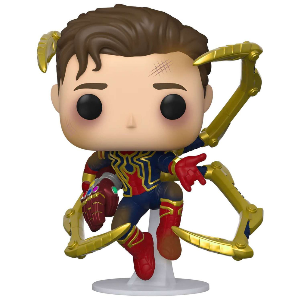 Фигурка Funko POP! Bobble Marvel Avengers Endgame Iron Spider Unmasked (Exc) (1142) 68253 #1