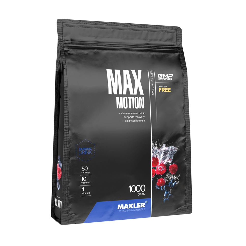 Изотоник спортивный Maxler Max Motion 1000г Лесные ягоды #1