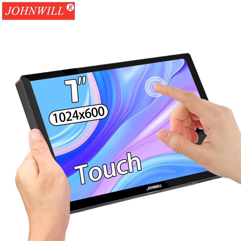 JOHNWILL 7" Монитор 7 "1024*600 Монитор, черный #1