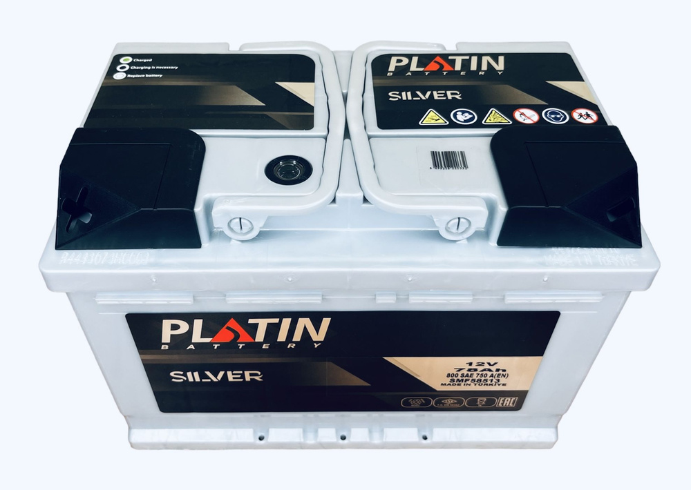 Аккумулятор автомобильный Platin Silver 78 Ач 750 A п.п. SMF L3 278х175х190  #1