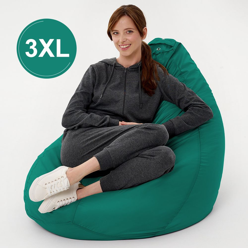 F78 Кресло мешок XXXL СТАНДАРТ+ Зеленый 3XL Oxford #1