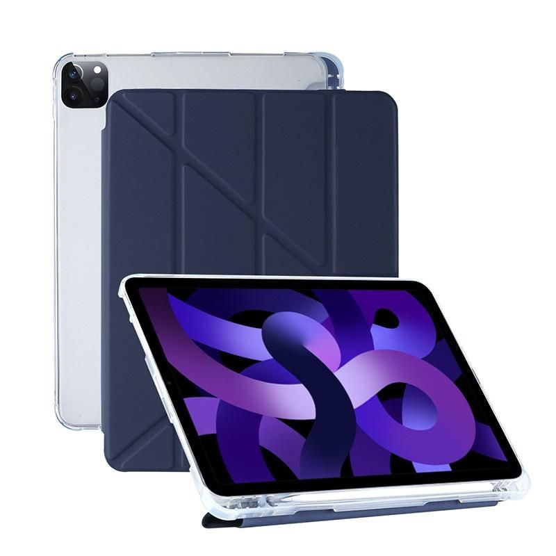 Чехол для iPad 5/6 9,7 / iPad Air Y-Cложение ModMac Clear Case Dark Blue #1