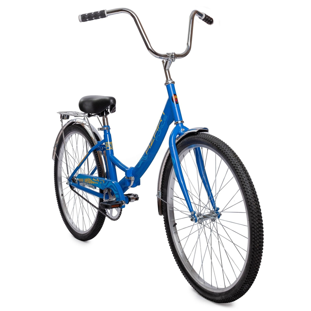 Велосипед Складной Azart - 26" рост 165-185 см/ Синий, Городской Велосипед складной - велосипеды для #1