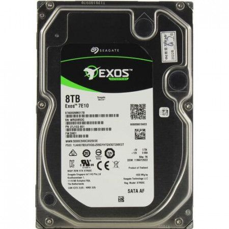 Seagate 8 ТБ Внутренний жесткий диск Exos 7E10 (ST8000NM017B)  #1