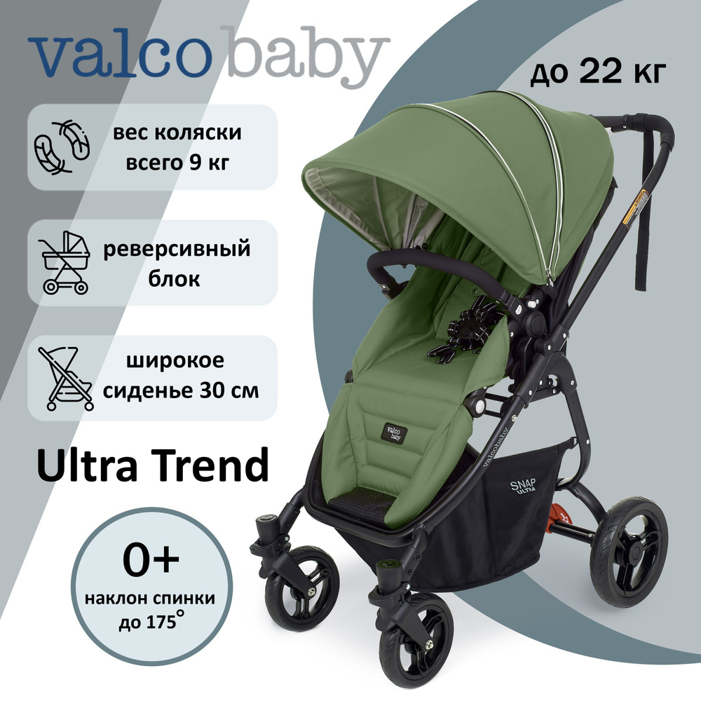 Коляска прогулочная с реверсивным блоком Valco baby Snap 4 Ultra, цвет: Forest  #1