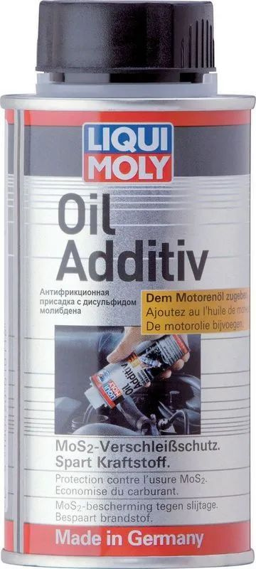 Антифрикционная присадка с дисульфидом молибдена в моторное масло Liqui Moly Oil Additiv 125мл  #1