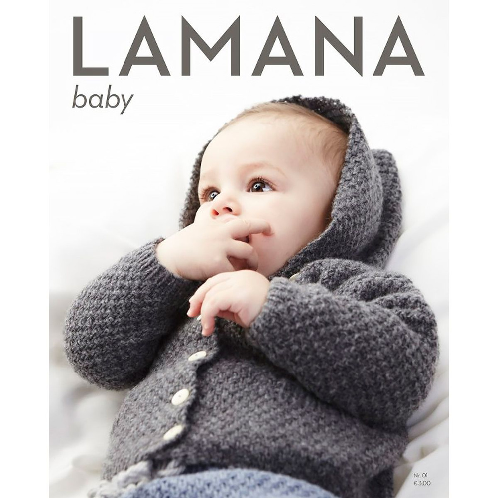 Журнал "LAMANA baby" № 01, 7 моделей, Lamana, MB01 со схемами для вязания спицами и крючком, с переводом #1