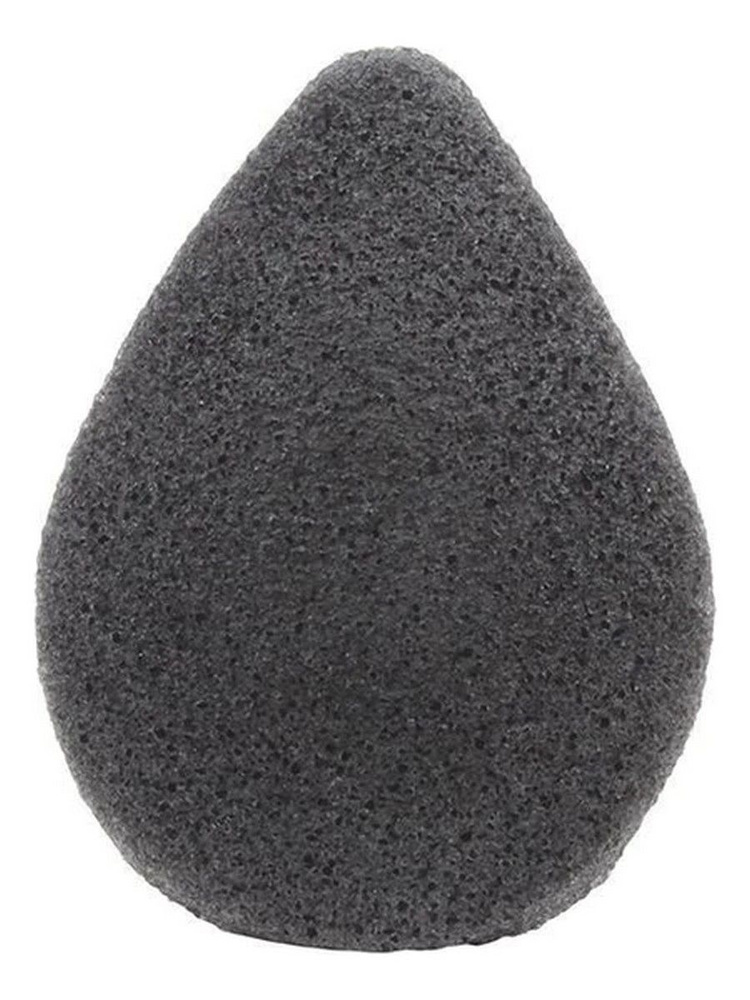 Спонж-конняку с древесным углем Bamboo Charcoal Konjac Sponge #1