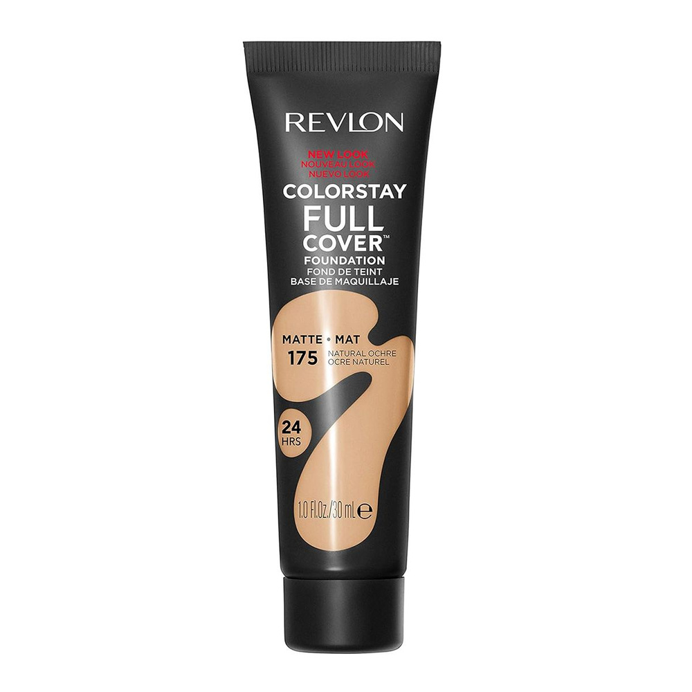 Матовый тональный крем для лица Ревлон Colorstay Full Cover SPF 10 Revlon, тон 175 (Natural Ochre)  #1