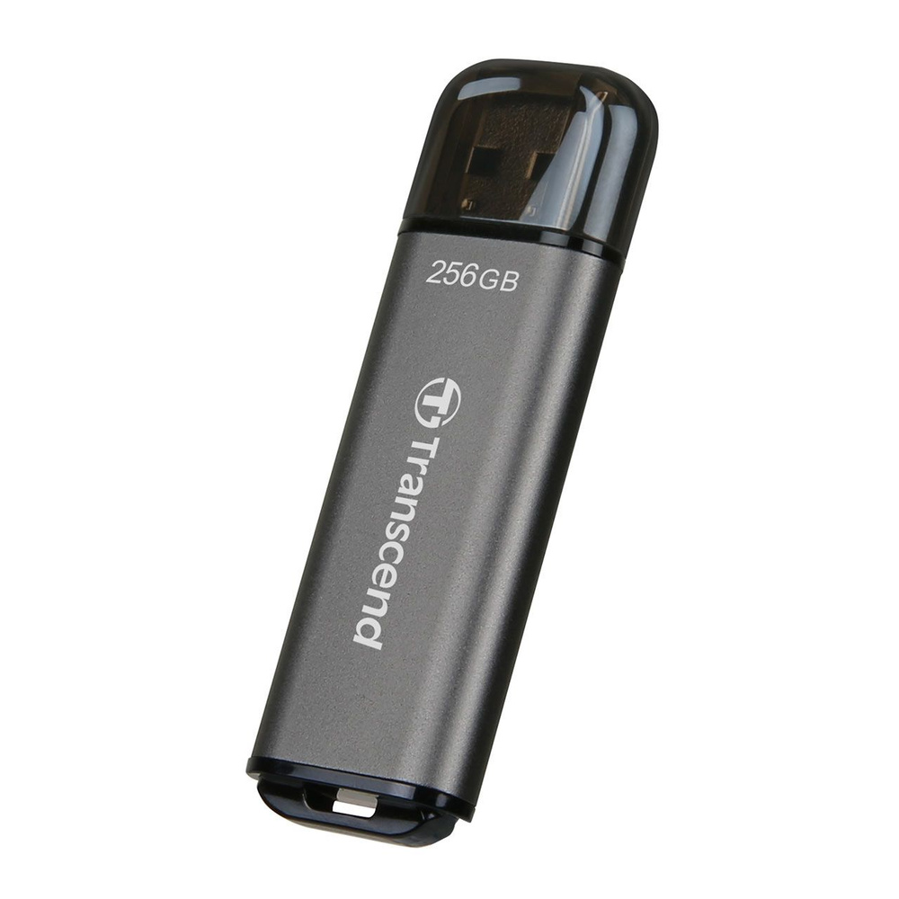Transcend USB-флеш-накопитель 256 ГБ, JetFlash 920, 420Mb/сек., USB 3.2 Gen 1, 256 ГБ, темно-серый  #1