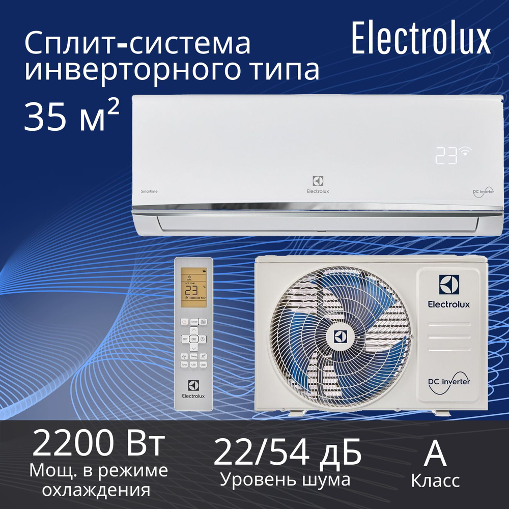 Сплит-система инверторного типа Electrolux EACS/I-12HSM/N8 (комплект) внешний блок EACS/I-12HSM/N8/out, #1