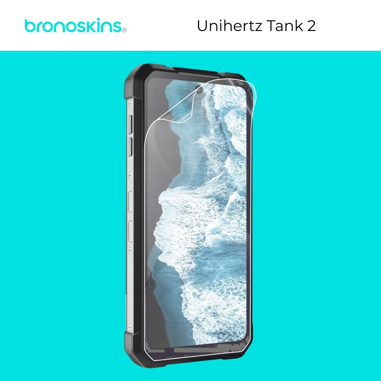 Защитная бронированная пленка на экран Unihertz Tank 2 (Матовая)  #1