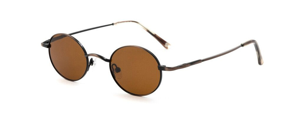 Солнцезащитные очки "John Lennon 214, Antique Brown/Brown" #1