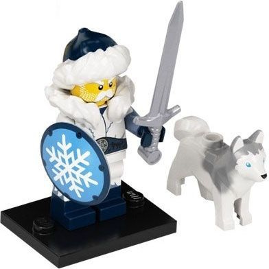 Конструктор LEGO Minifigure Series 22 71032-4 Snow Guardian (Снежный стражник)  #1