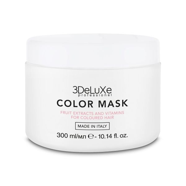 3Deluxe Professional Маска для окрашенных волос Color Mask, 300 мл #1