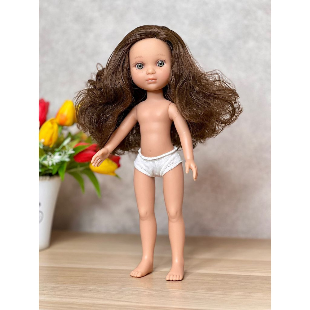 Кукла BERJUAN виниловая 35см Ева без одежды (2838) #1