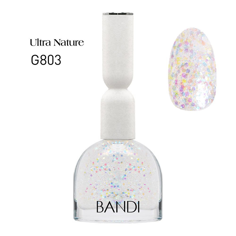 Лак для ногтей BANDI Ultra Nature, Diamond, G803s, 10 мл #1