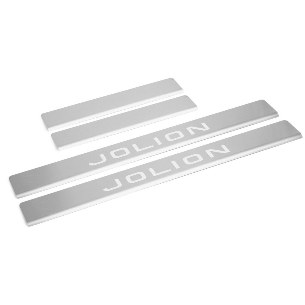 Накладки порогов (4 шт.) для Хавал Джолион 2021-2023, Haval Jolion накладки порогов (4 шт.) RIVAL NP.9403.3 #1