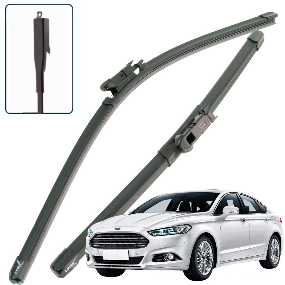 Дворники Ford Mondeo (5) CD391 / Форд Мондео седан 2012 2013 2014 2015 2016 2017 2018 2019 Щетки стеклоочистителя #1