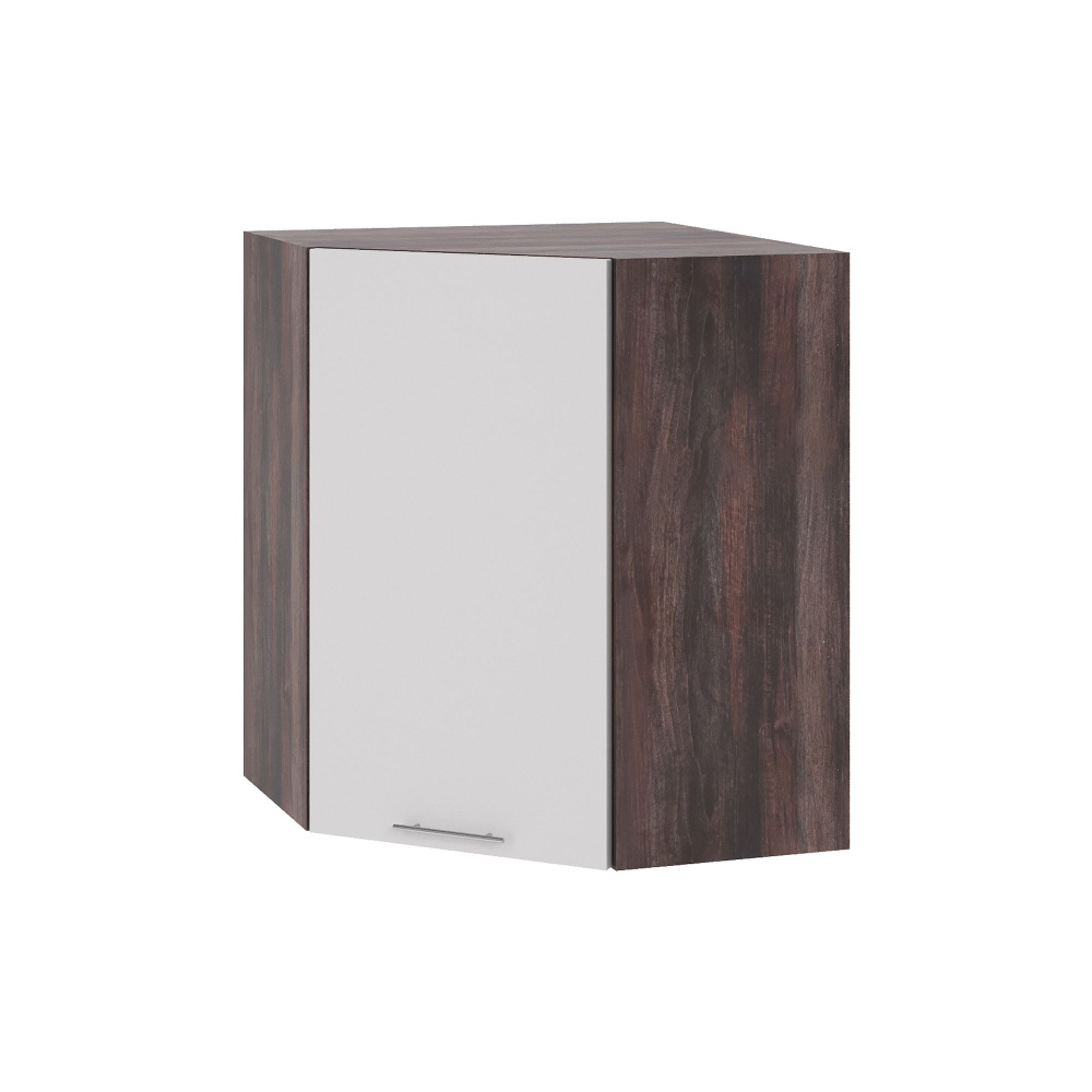 Кухонный модуль навесной шкаф Сурская мебель Валерия 59,2x59,2x71,6 см угловой с 1 створкой, 1 шт.  #1