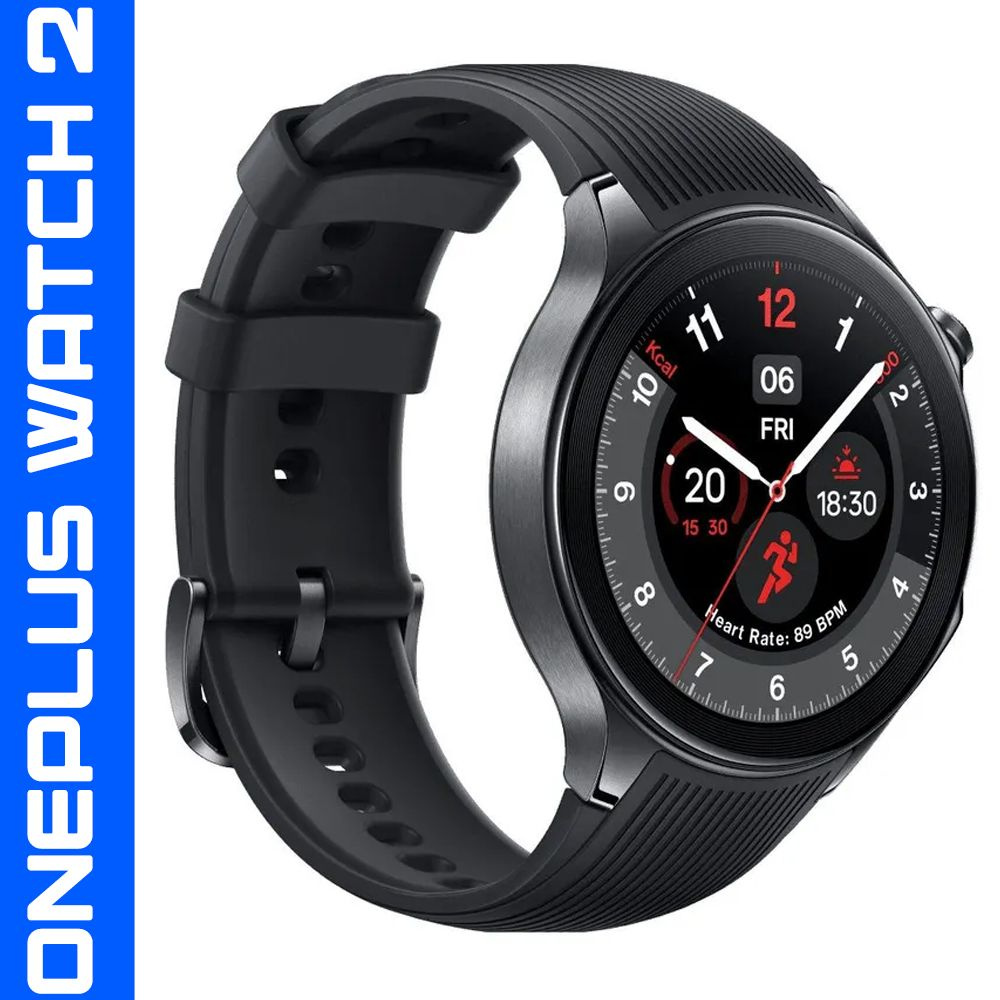 Умные часы OnePlus Watch 2 Black, черные #1