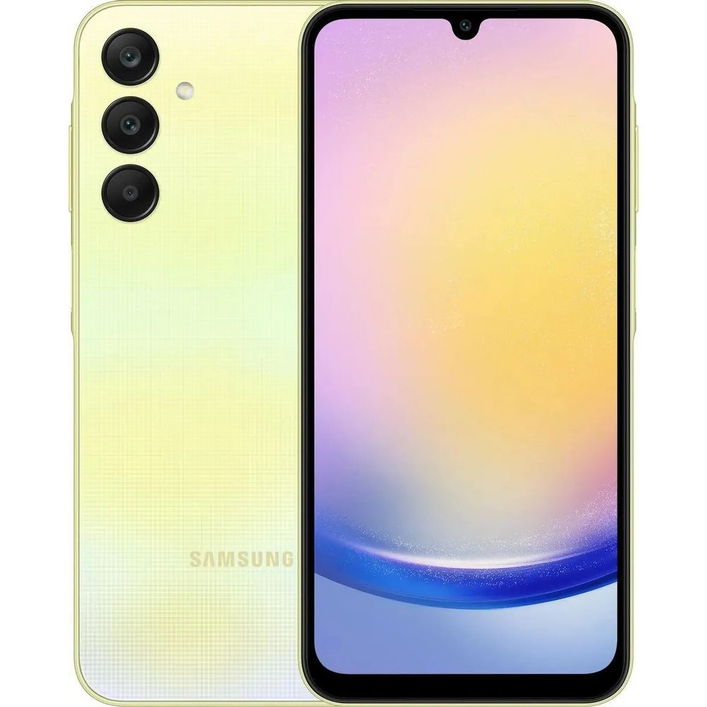 Samsung Смартфон Galaxy A25 8/256 ГБ, желтый #1