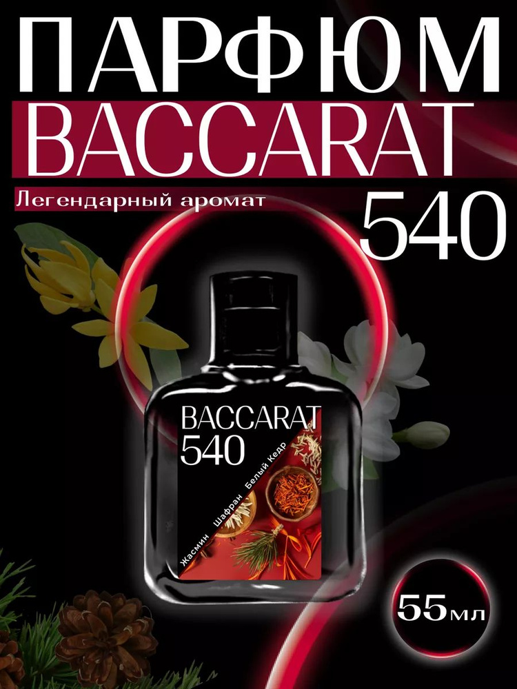 Парфюмерный лосьон с ароматом Baccarat 540 #1