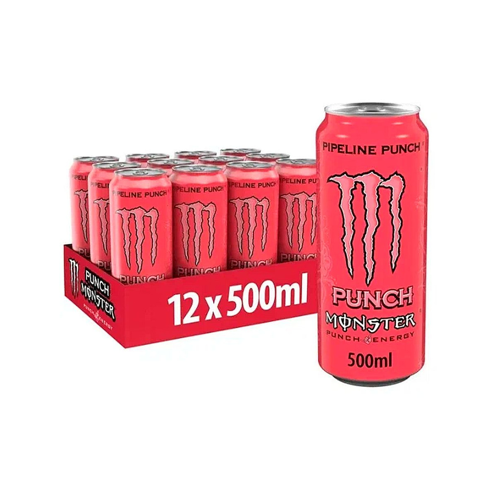 Энергетик Monster Energy Pipelaine 12шт по 500мл из Европы #1