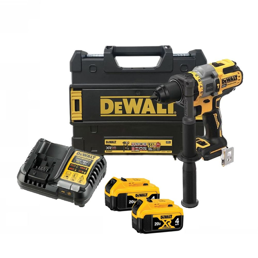 Аккумуляторная дрель-шуруповерт DeWALT DCD999M2 20V #1