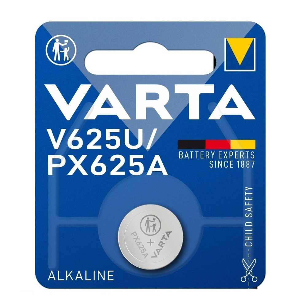 Батарейка Varta ELECTRONICS LR9/625 Alkaline 1.55V #1