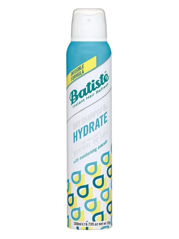 Увлажняющий сухой шампунь BATISTE Hydrate #1