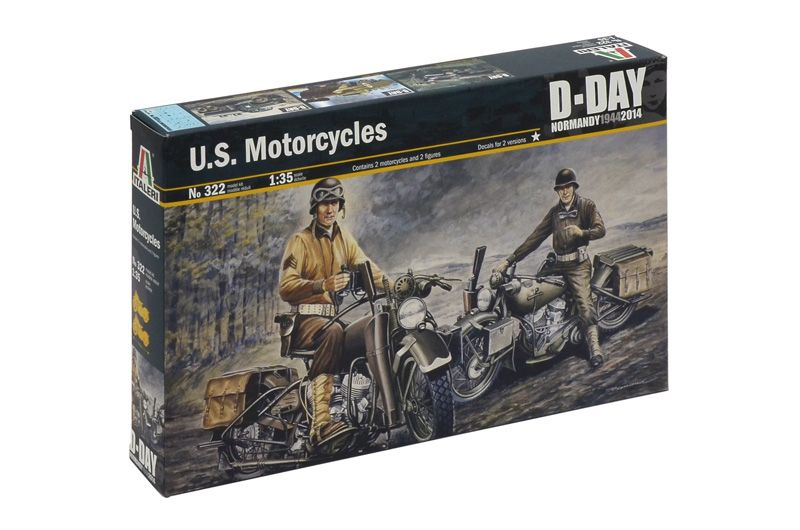 Американские мотоциклисты WWII #1