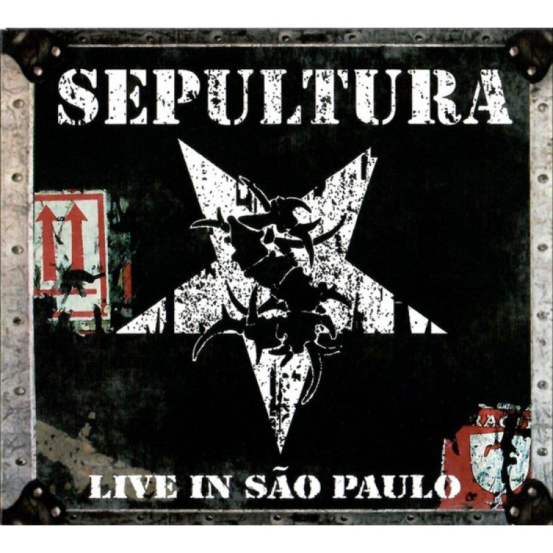 SEPULTURA - Live In Sao Paulo (CD+DVD, Reissue, Remastering) Компакт диск #1