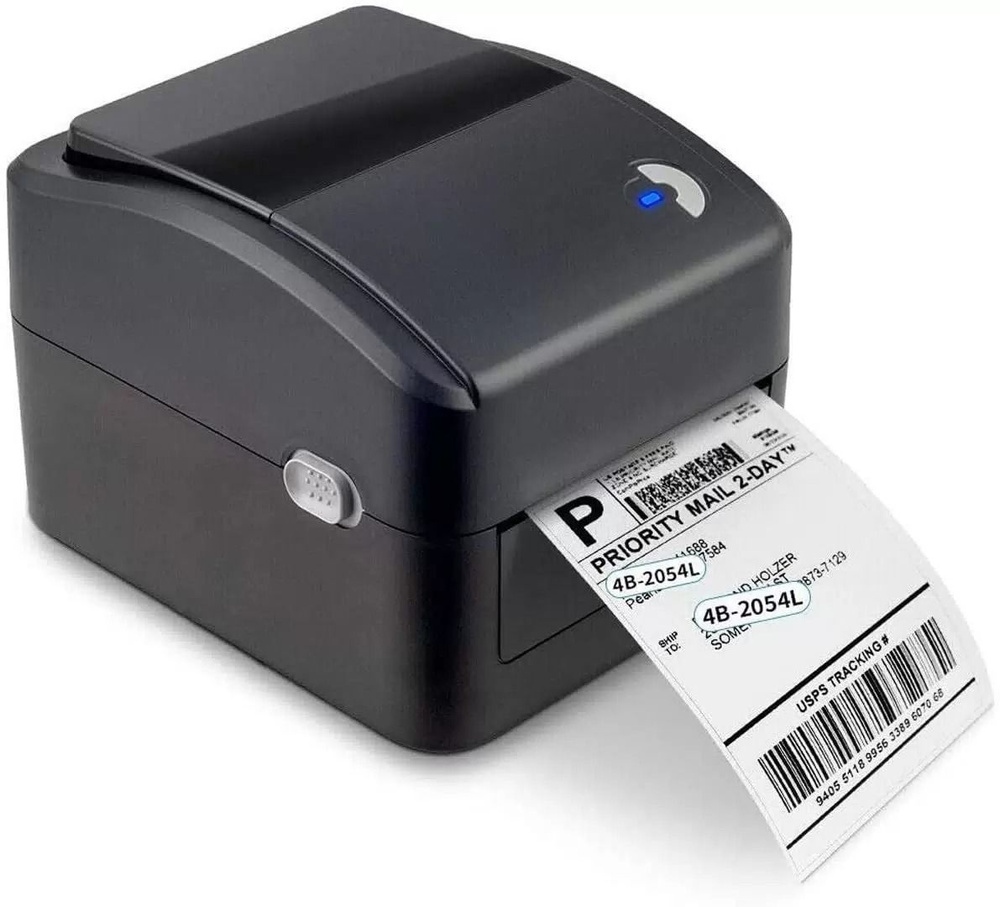 Портативный принтер чеков, наклеек и этикеток Xprinter XP-420B (USB, Wi-Fi) Черный  #1