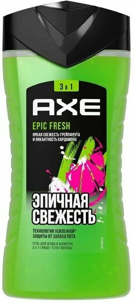 Гель для душа AXE "Epic Fresh", мужской, 100 мл #1