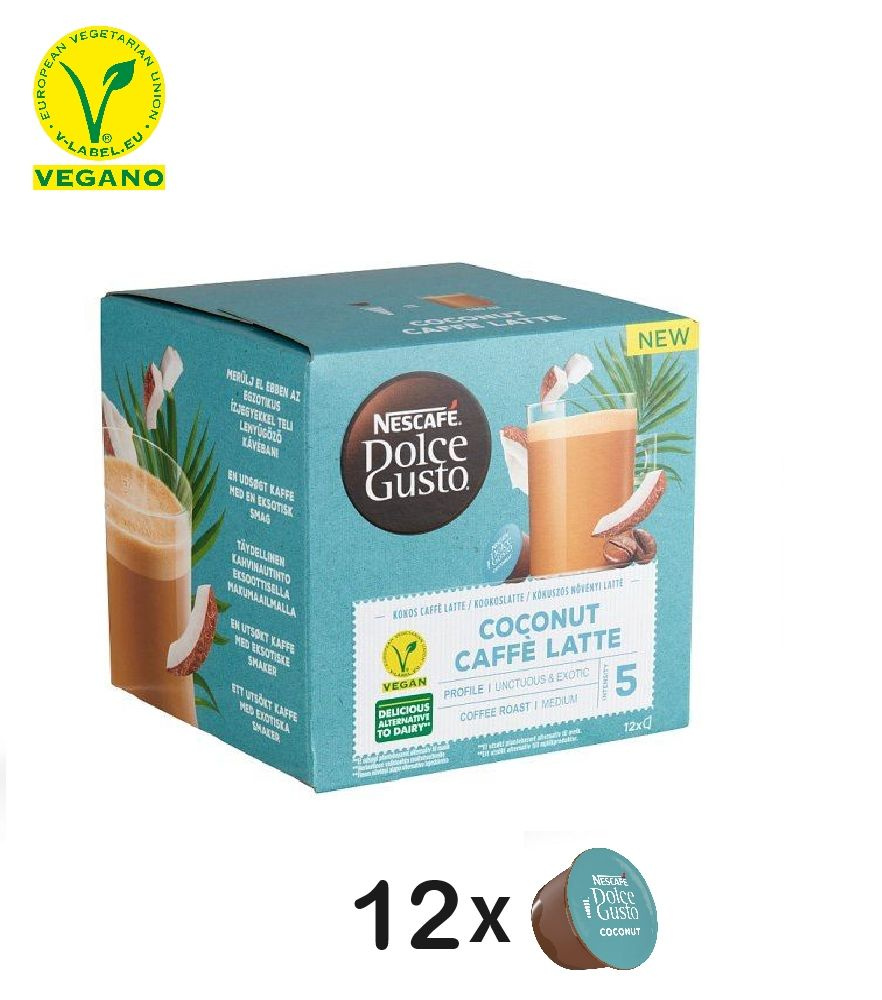 Кофе капсульный Nescafe Dolce Gusto Coconut Latte, 12 шт #1