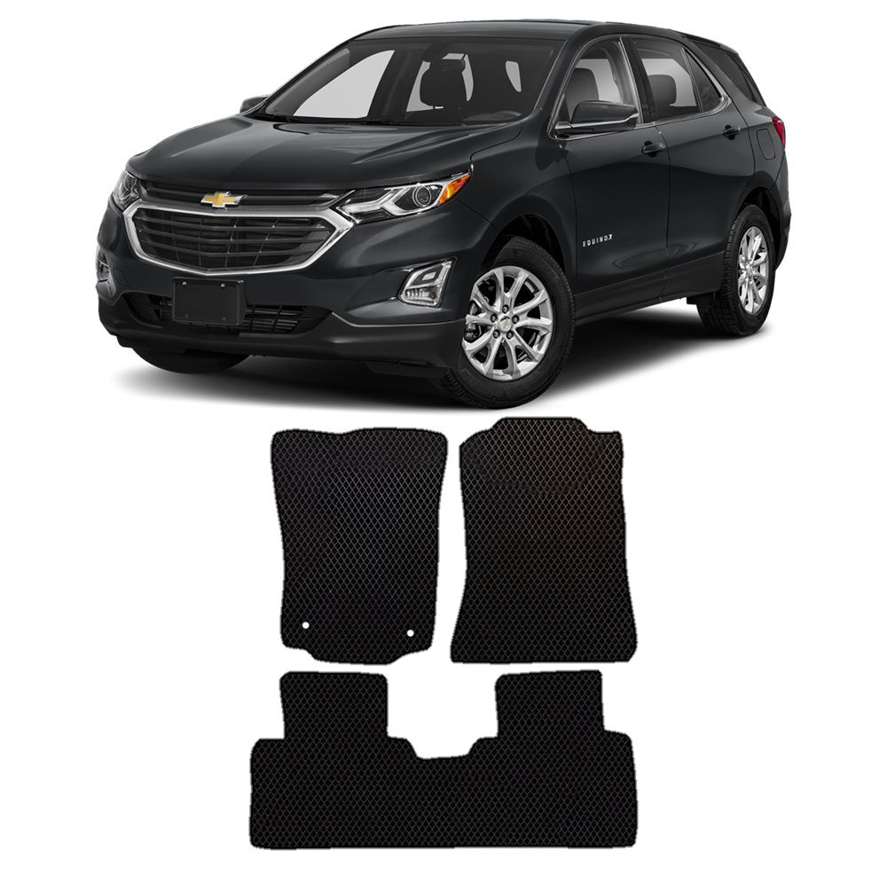 Коврики автомобильные из EVA в салон для Chevrolet Equinox 3 Шевроле Эквинокс ( 2017 2018 2019 2020 2021 #1