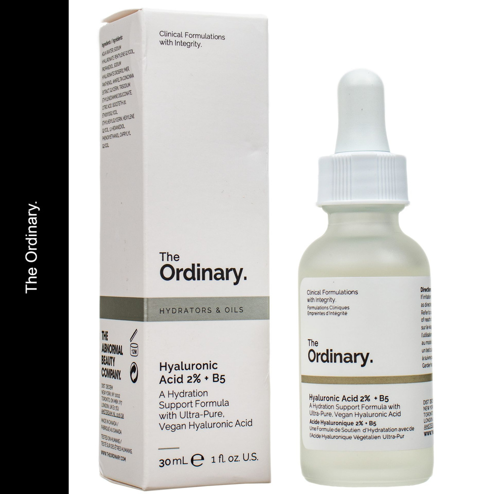 Hyaluronic Acid 2% + В5 The Ordinary, объем 30 мл, Сыворотка для лица с гиалуроновой кислотой  #1