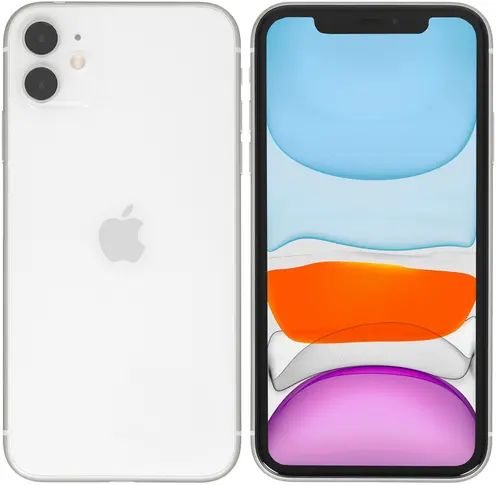 Apple Смартфон iPhone 11 Global 4/64 ГБ, белый #1