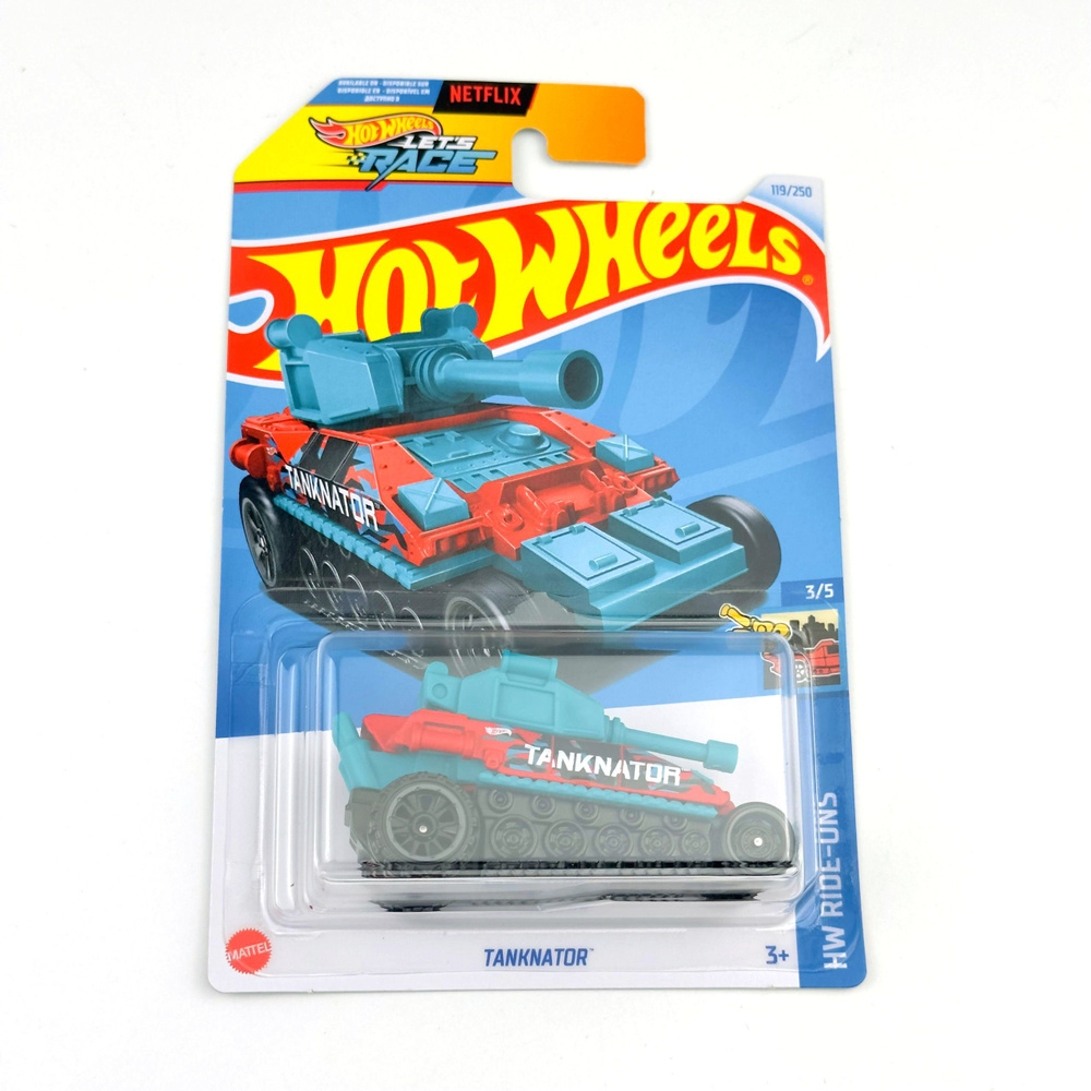 Машинка Hot Wheels 2024 TANKNATOR #1