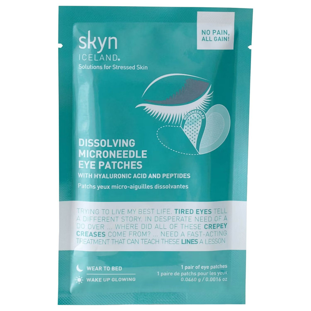 Микроигольчатые патчи Skyn ICELAND Microneedle Dissolving Eye Patches 1p #1