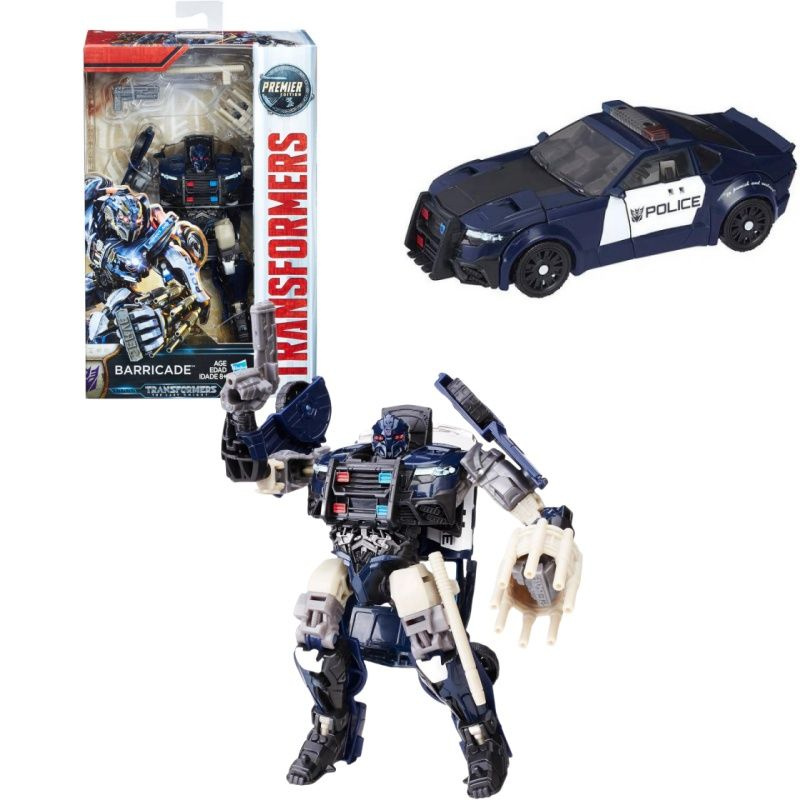 Трансформеры Hasbro Игрушка Transformers The Last Knight Deluxe Class Barricade #1