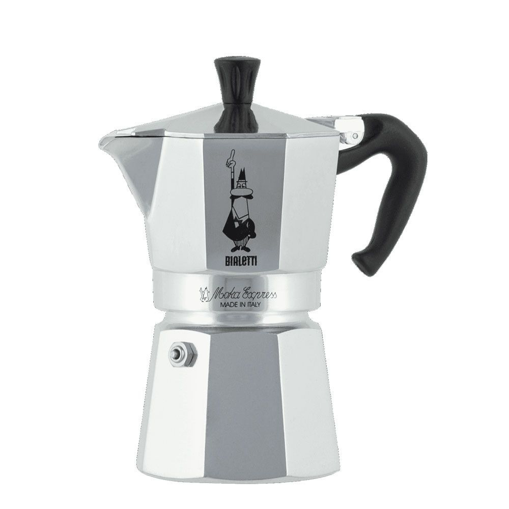 Гейзерная кофеварка Bialetti Moka Express 4 порции (190мл) #1