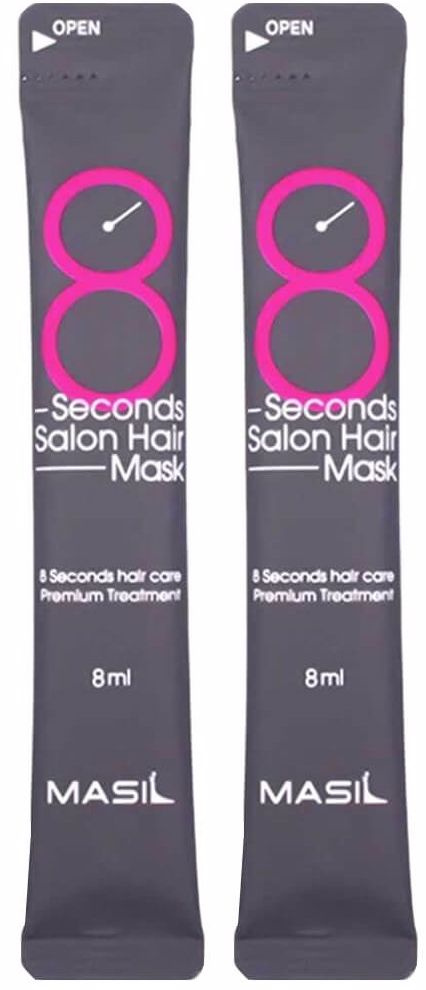 Маска для быстрого восстановления волос MASIL 8 Seconds Salon Hair Mask 8 мл, 2 шт  #1