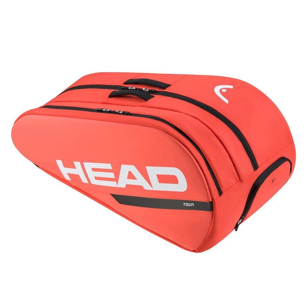 Теннисная сумка HEAD TOUR RACQUET BAG L FLUO ORANGE (9 ракеток) #1