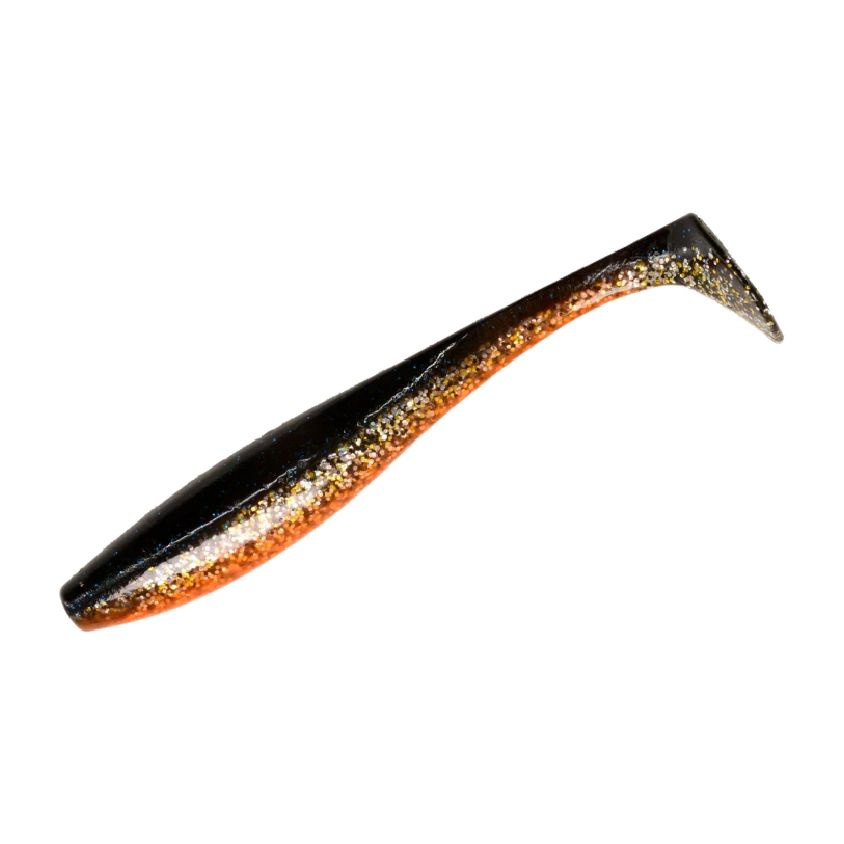 Приманка силиконовая Narval Choppy Tail 10cm #034-Black Prince #1