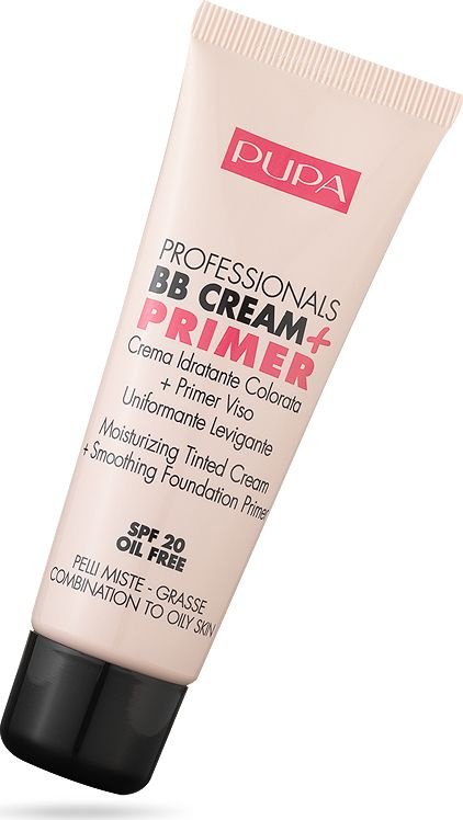 Pupa / Пупа Тональный крем для лица Professionals BB Cream + Primer жидкий, увлажняющий, тон 001 Nude, #1