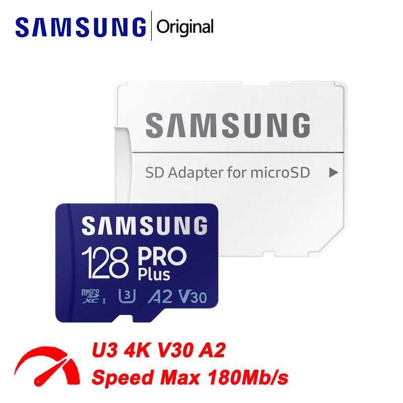 Samsung Карта памяти PRO Plus 128 ГБ (MB-MD128SA) #1