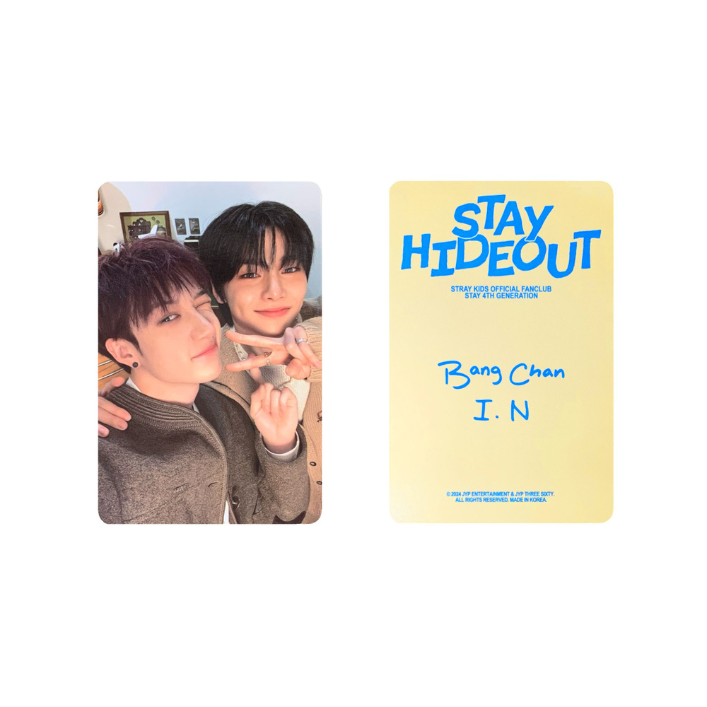 Фотокарта STRAY KIDS -MEMBERSHIP( 4th) #1